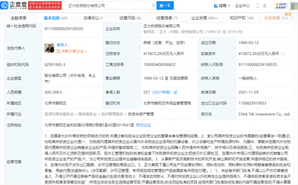馬云一個(gè)月兩次見(jiàn)泰國(guó)首富 起底正大集團(tuán)國(guó)內(nèi)投資版圖